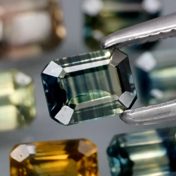 2.53 karátos zafír szett többszínű 4.5 x 3 mm - Image 3