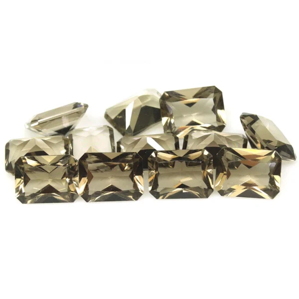 15.52 karátos füstkvarc drágakő szett kalibrált méret 6*8 mm - Image 2