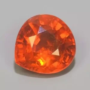 2.57 karátos szpesszartin gránát mandarin szín