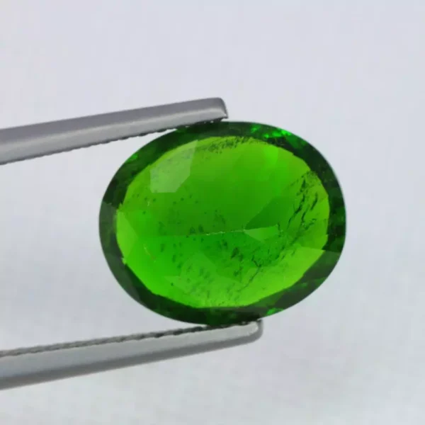 3.95 karátos krómdiopszid drágakő - Image 2