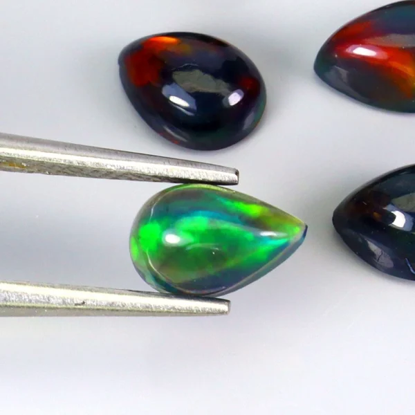 3.83 karátos nemesopál drágakő szett 7 x 5 mm - Image 2
