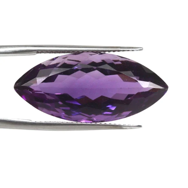 18.02 karátos ametiszt drágakő 28 x 13 mm - Image 3