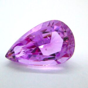 13.00 karátos kunzit drágakő telt rózsaszín-lila