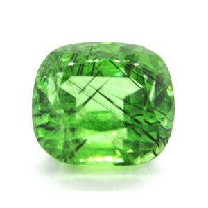 46 karátos peridot gyűjteményi drágakő ludwigit ásvány zárványokkal